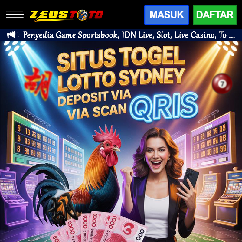 ZEUSTOTO: Situs Togel Lotto Sydney Deposit Via Scan Qris - WooCommerce eCommerce