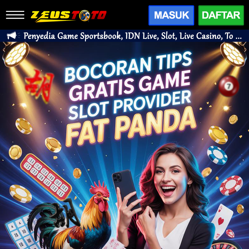 ZEUSTOTO: Bocoran Tips Gratis Game Slot Provider Fat Panda - WooCommerce eCommerce
