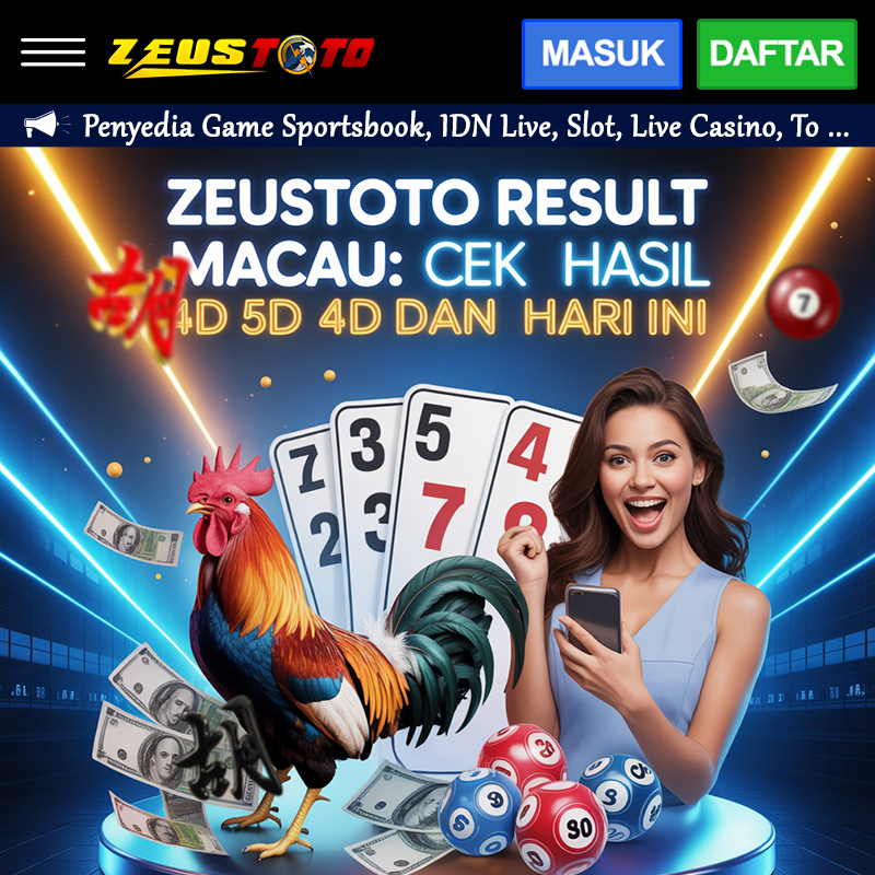 ZEUSTOTO RESULT MACAU: Cek Hasil 4D dan 5D Hari Ini - WooCommerce eCommerce