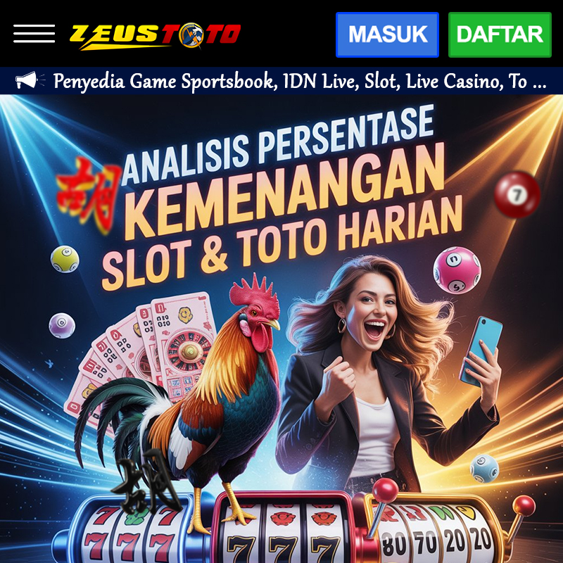 ZEUSTOTO RTP: Analisis Persentase Kemenangan Slot & Toto Harian - WooCommerce eCommerce